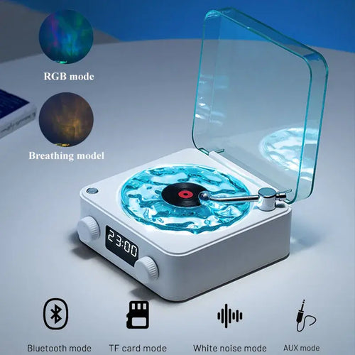 Mini Retro White Noise Speaker with Calming Light