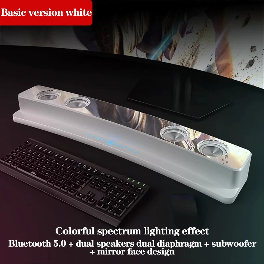 Computer Bluetooth Speaker with Lighting
