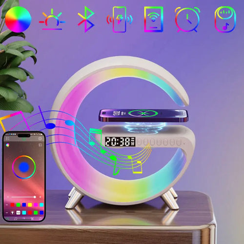 art Bluetooth Speaker With RGB Lights