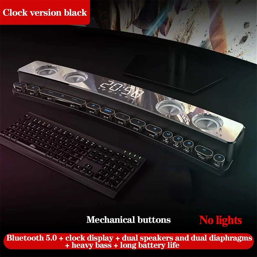 Computer Bluetooth Speaker with Lighting