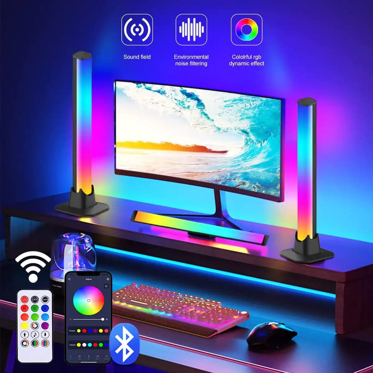 Synchronized RGB Intelligent LED Light