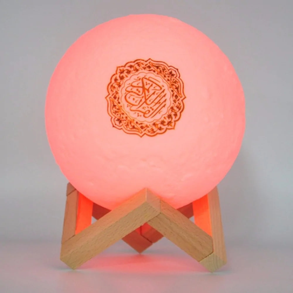 3D Moon Speaker LED Light