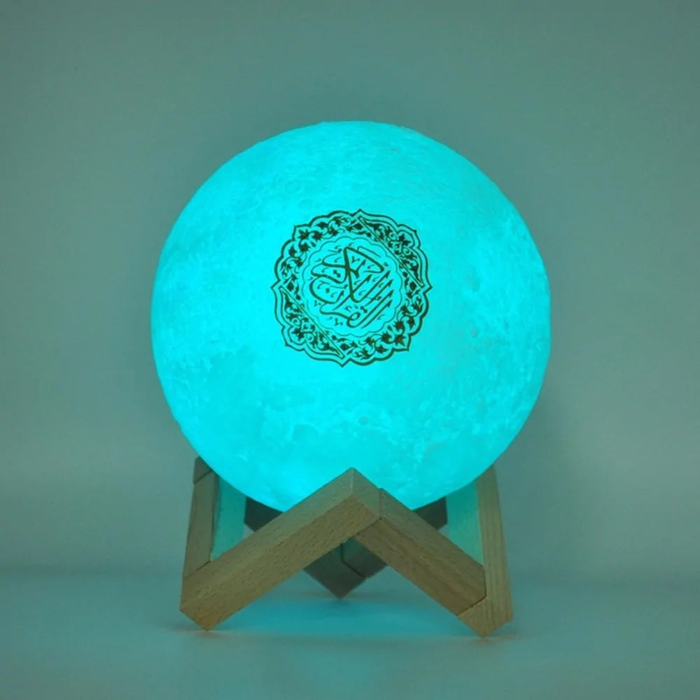 3D Moon Speaker LED Light