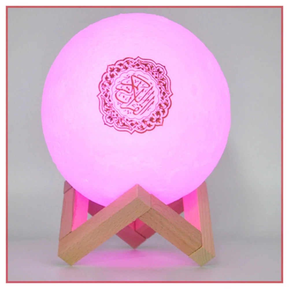 3D Moon Speaker LED Light