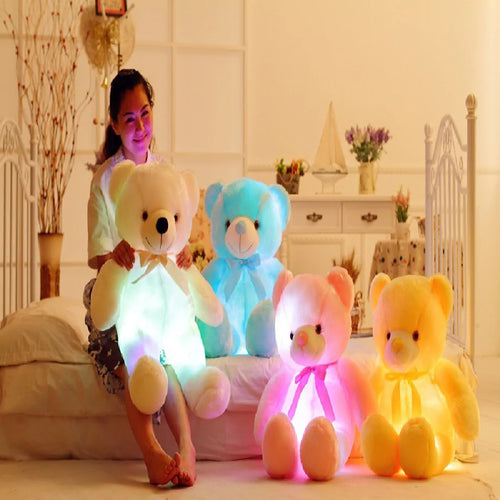 Light Up Stuffed Plush Bear