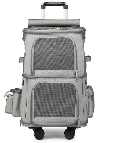Double Layer Pets Trolley Case