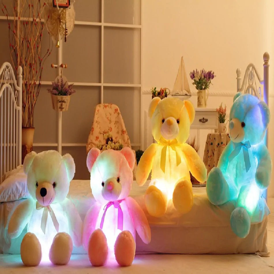 Light Up Stuffed Plush Bear