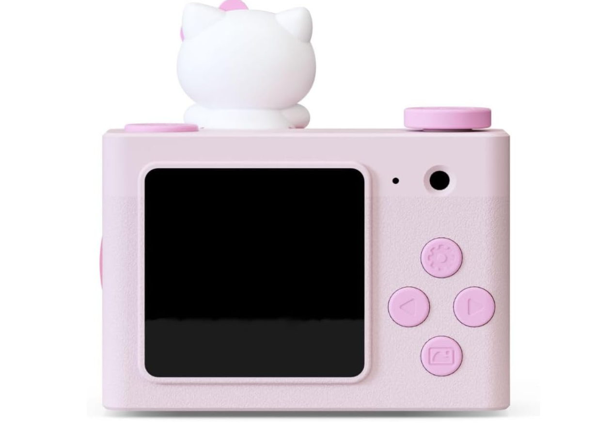 Hello Kitty Mini Digital Camera & Video Camcorder - 32GB Memory Card