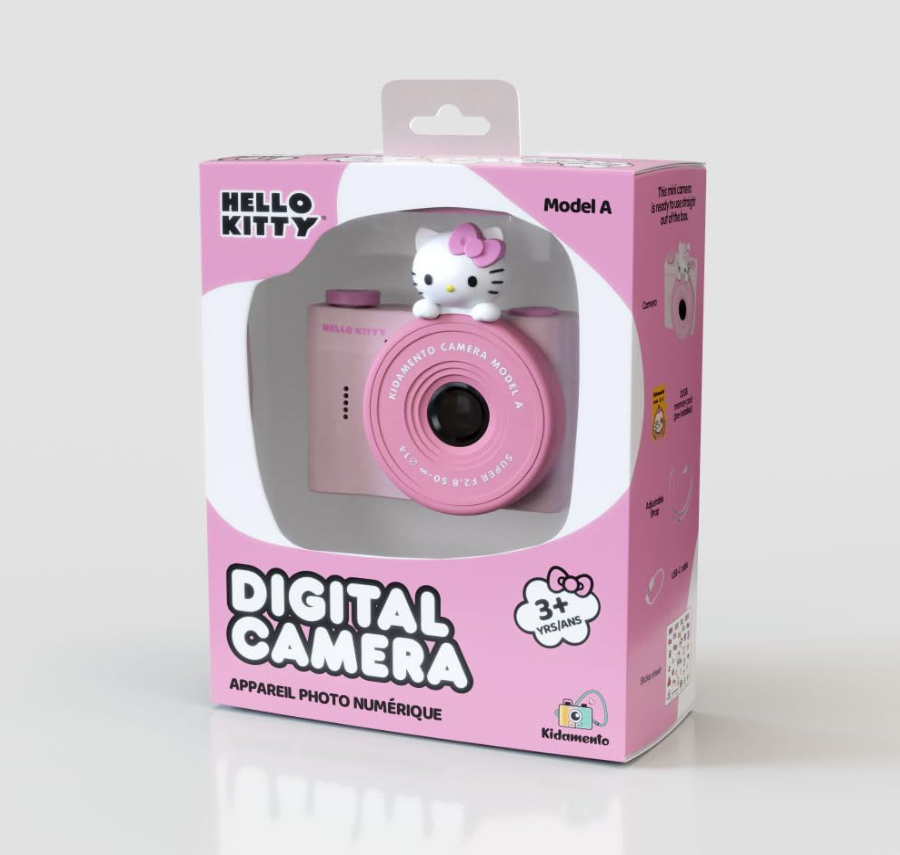 Hello Kitty Mini Digital Camera & Video Camcorder - 32GB Memory Card