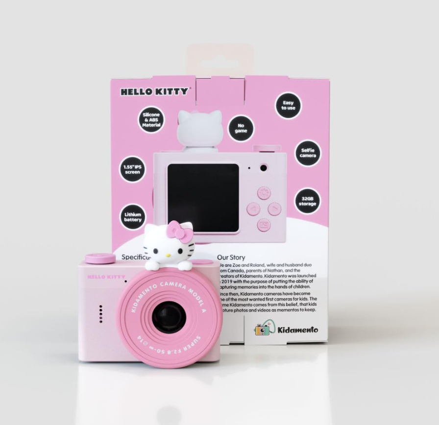 Hello Kitty Mini Digital Camera & Video Camcorder - 32GB Memory Card