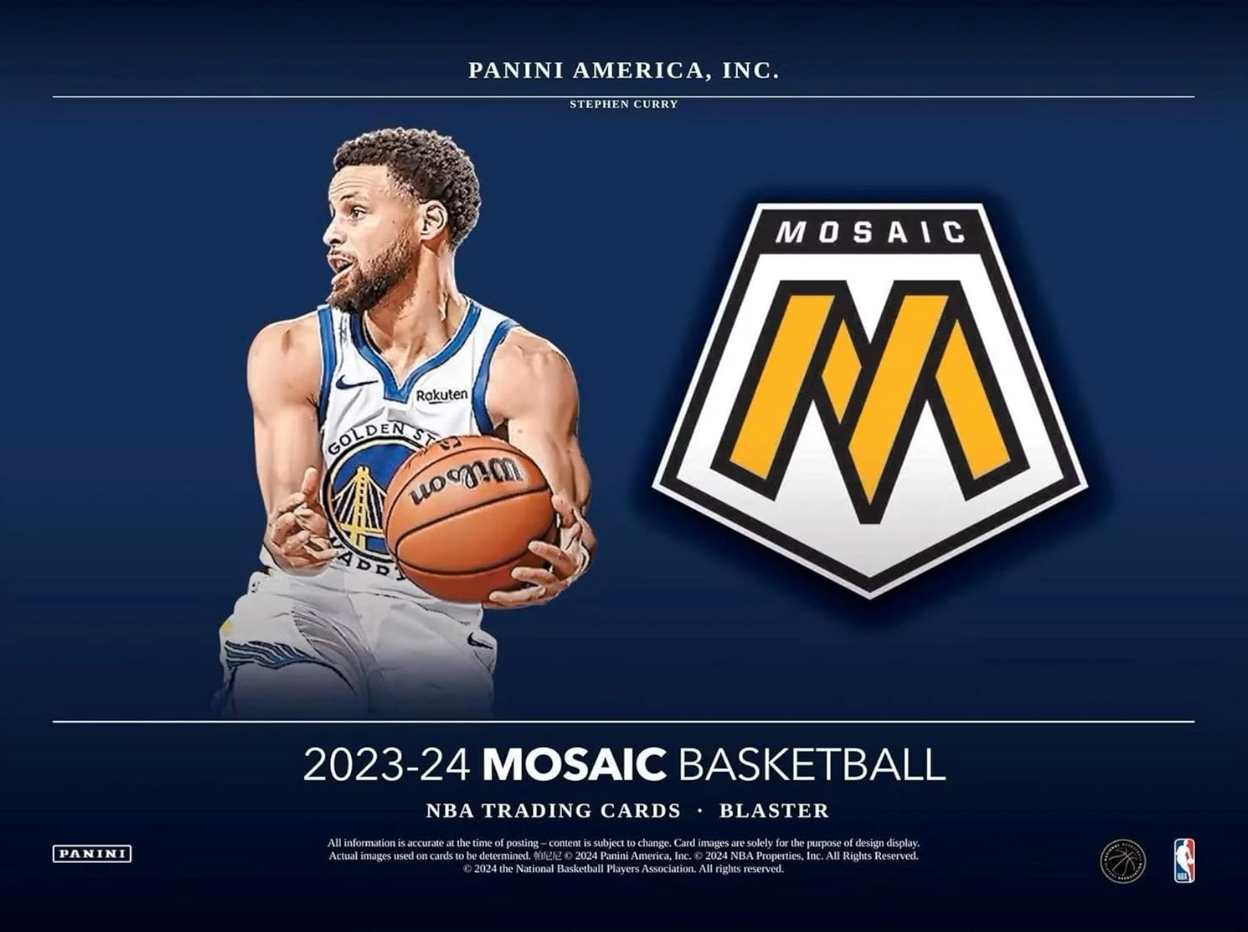 2023 Panini Mosaic Hoops Collector Box - 36 Cards