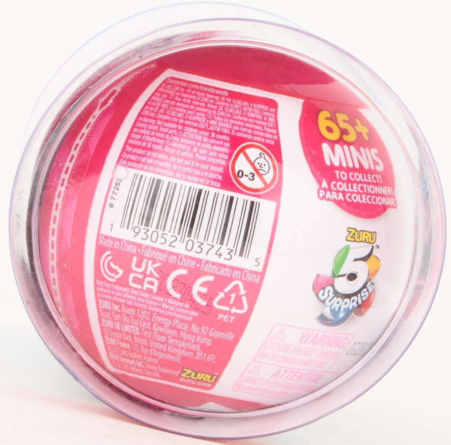 5 Surprise Mini Fast Food Collectibles (2-Pack) by ZURU