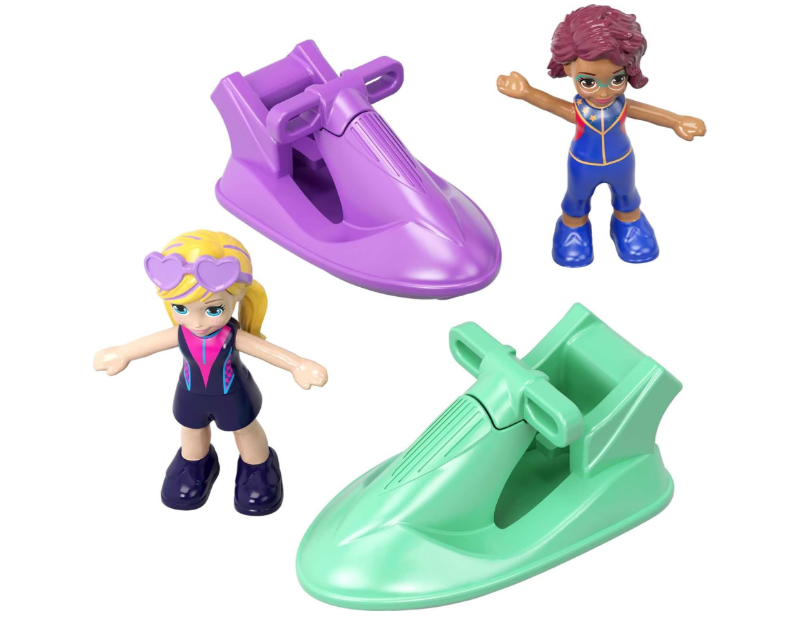 Polly Pocket Surf 'n' Sandventure Set