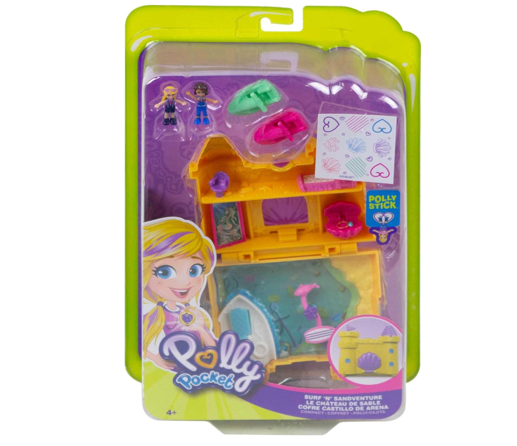 Polly Pocket Surf 'n' Sandventure Set