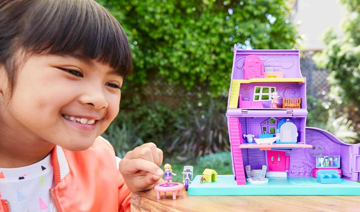 Pollyville Mansion Adventure Playset