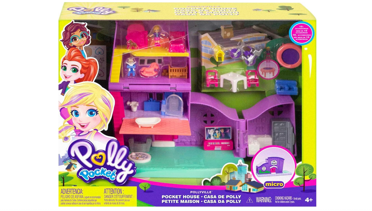 Pollyville Mansion Adventure Playset