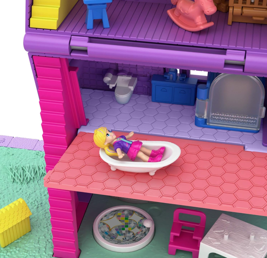 Pollyville Mansion Adventure Playset