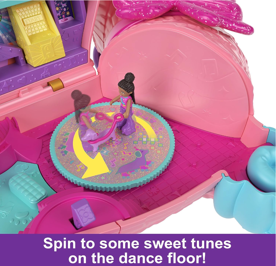 Polly Pocket Puppy Party Extravaganza Playset with 26 Accessories