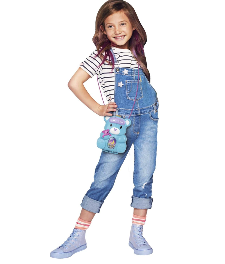 Polly Pocket Bear Handbag Playset: Overnight Adventure