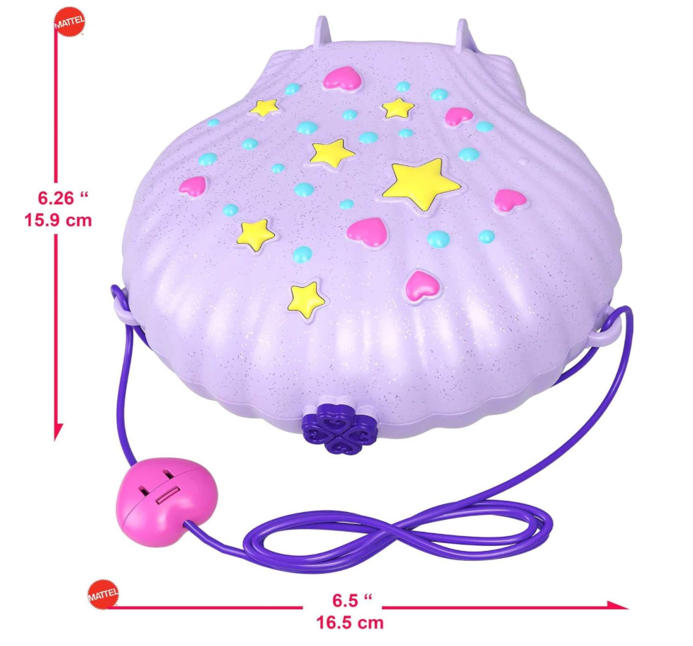 Polly Pocket Mermaid Adventure Purse Playset