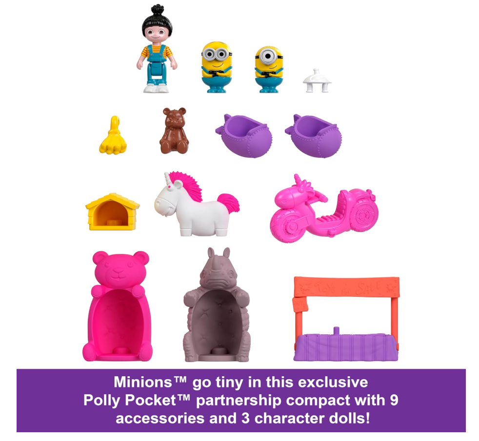 Polly Pocket x Minions Deluxe Playset