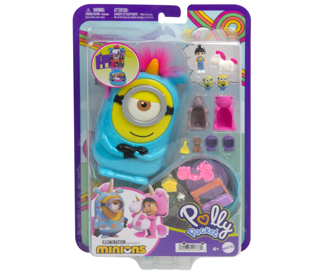 Polly Pocket x Minions Deluxe Playset