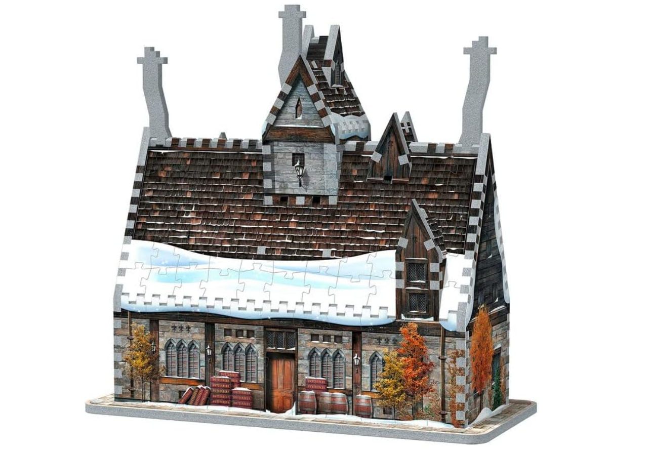 Hogsmeade Three Broomsticks 3D Puzzle - 395 Pieces for Harry Potter Fans