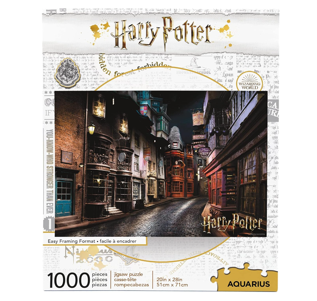 Harry Potter Diagon Alley Jigsaw - 1000 Piece Puzzle by AQUARIUS