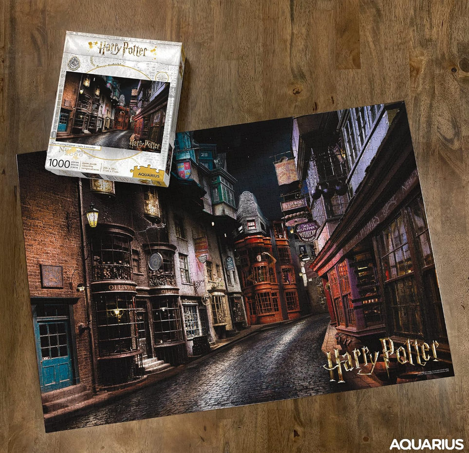 Harry Potter Diagon Alley Jigsaw - 1000 Piece Puzzle by AQUARIUS