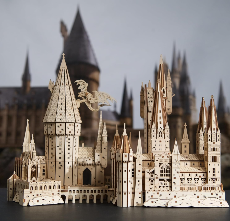 Hogwarts Castle Magic Puzzle - Harry Potter 3D Wooden Model