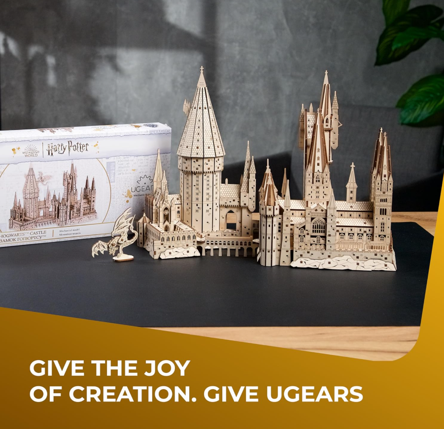 Hogwarts Castle Magic Puzzle - Harry Potter 3D Wooden Model