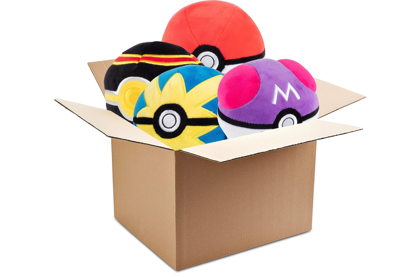 Poke Ball Plush Mystery 2-Pack - Official 5" Toys