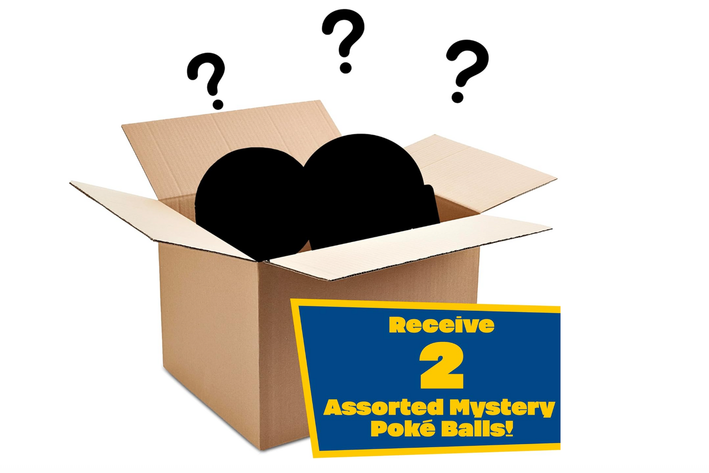 Poke Ball Plush Mystery 2-Pack - Official 5" Toys