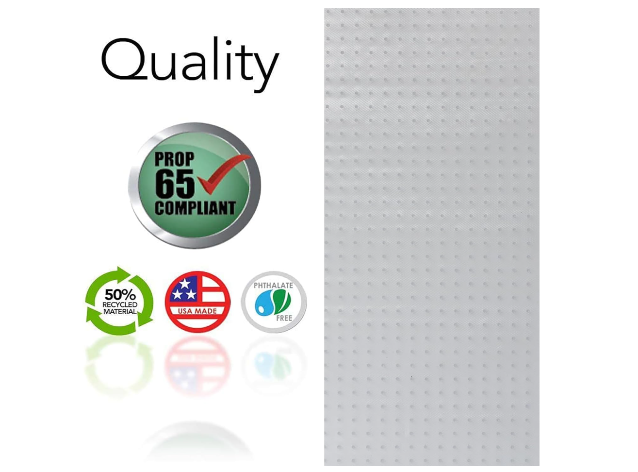 HugsandTails Pet Carpet Protector - Doorway Damage Deterrent and Scratch-Stopper for Cats Dogs and Pets Heavy-Duty PVC Runner Cut to Fit Clear 15 Inches x 48 Inches
