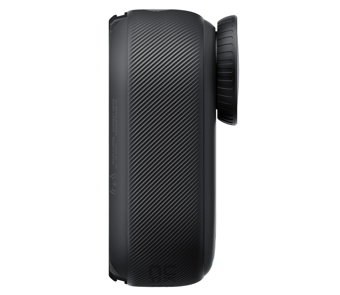 Insta360 GO 3S - 128 GB Black GO 3S Camera Only 4K Tiny Portable Vlogging Camera Hands-Free POVs Mount Anywhere Stabilization 140 Min Battery Life 10m Waterproof Pet POV