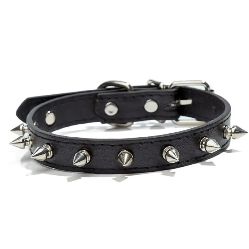 Multicolor Spike Dog Collar for Pets