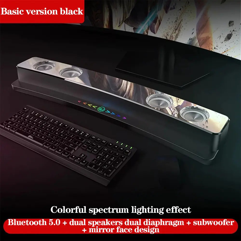 Computer Bluetooth Speaker with Lighting
