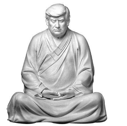 Buda Trump Resin Decorative Ornament