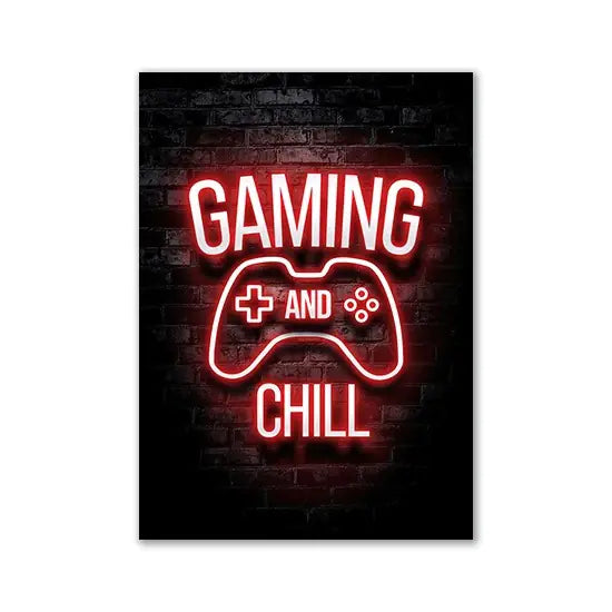 Game Room LED Light Decor