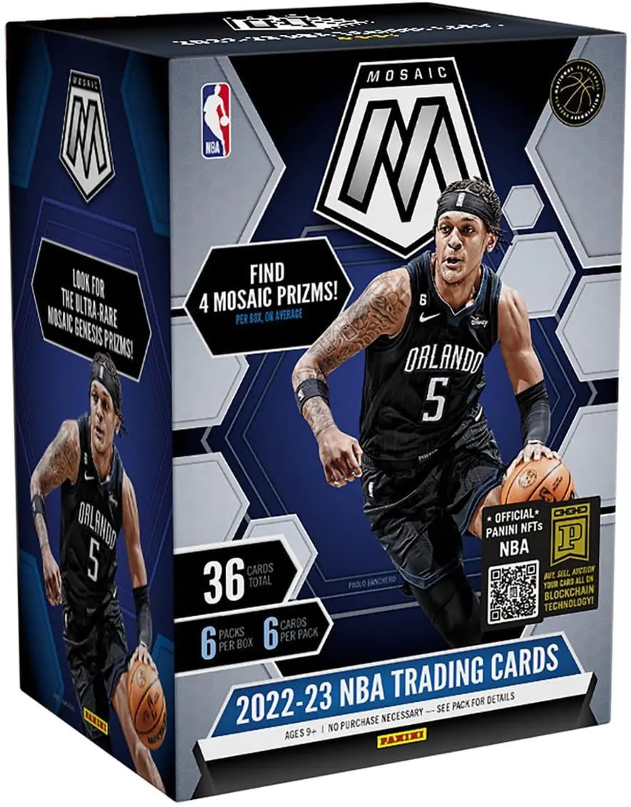 2023 Panini Mosaic Hoops Collector Box - 36 Cards