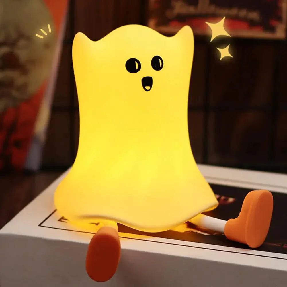 Halloween Silicone Ghost Bedside Lamp
