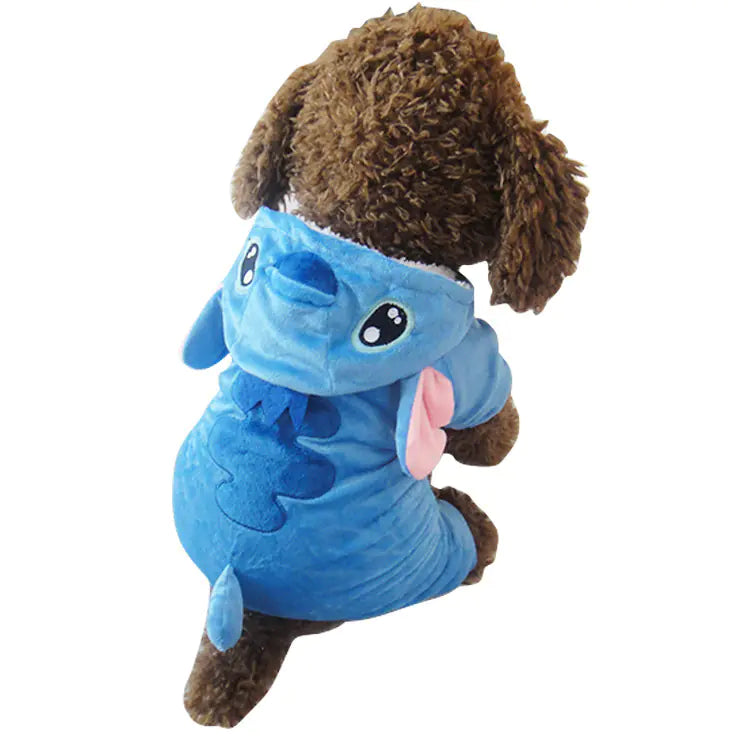Stitch Dog Hoodie for Pets