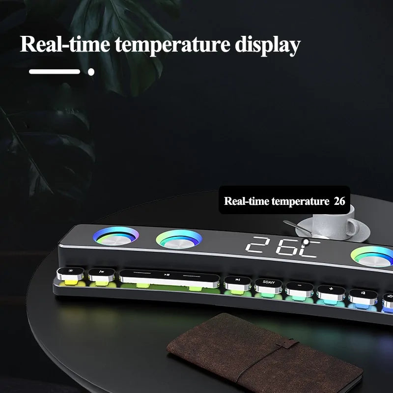 Computer Bluetooth Speaker with Lighting