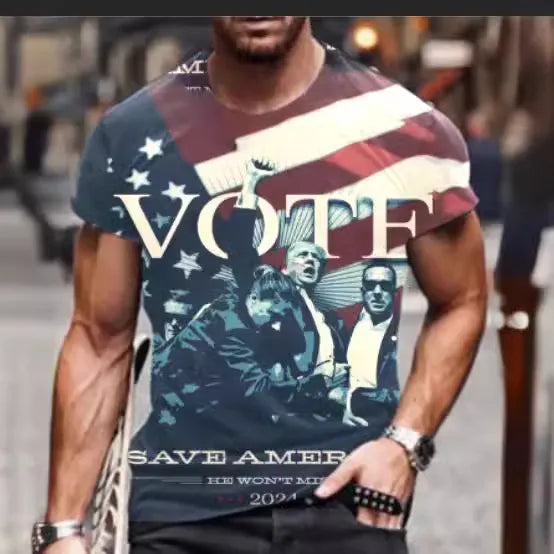 Vote Trump Short Sleeve T-Shirt
