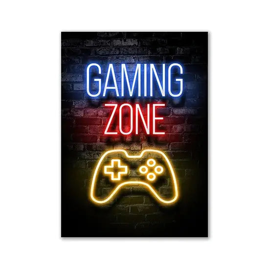 Game Room LED Light Decor
