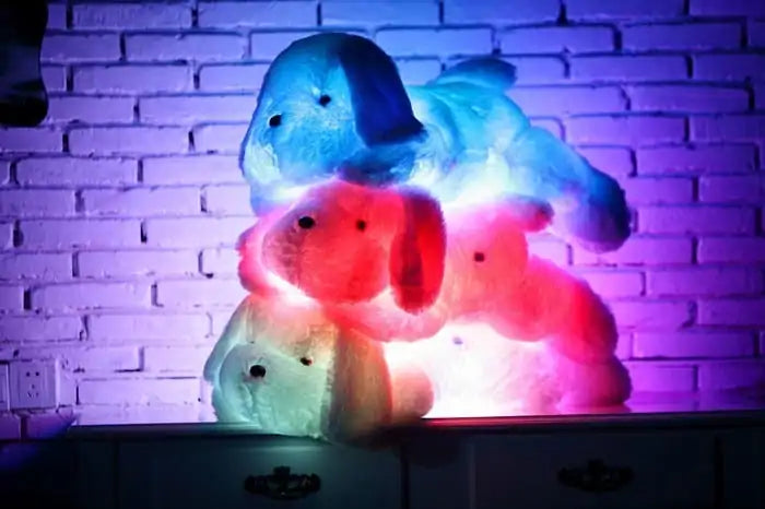 Light Up Dog Plush Stuffed Toy