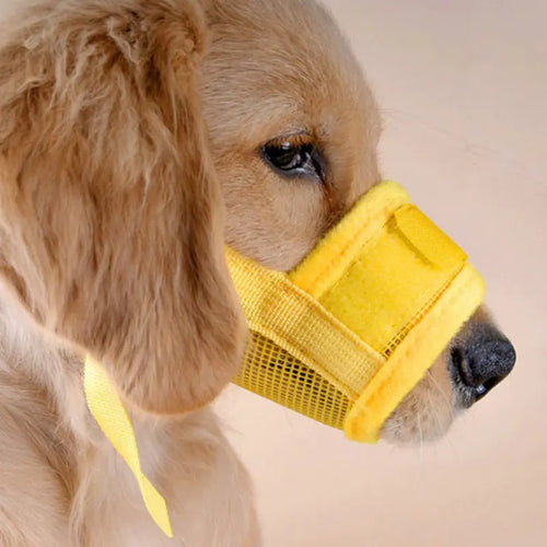 Adjustable Non-Biting Mask for Pets