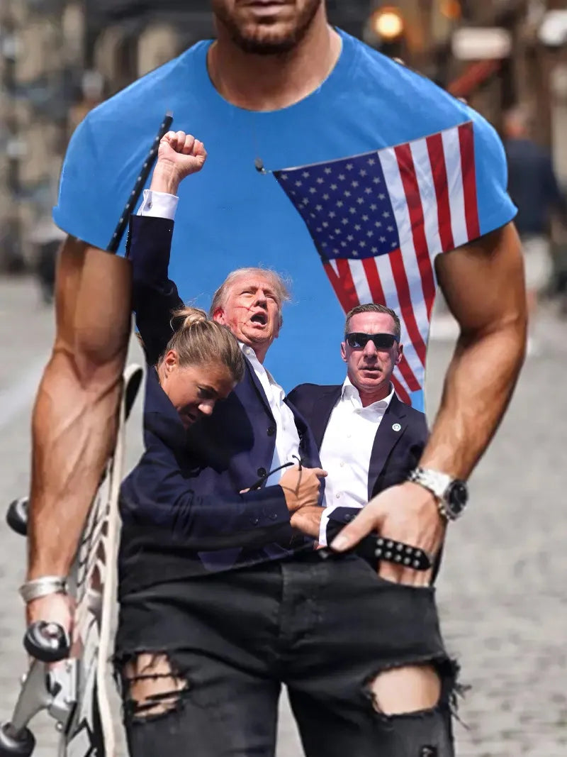Vote Trump Short Sleeve T-Shirt