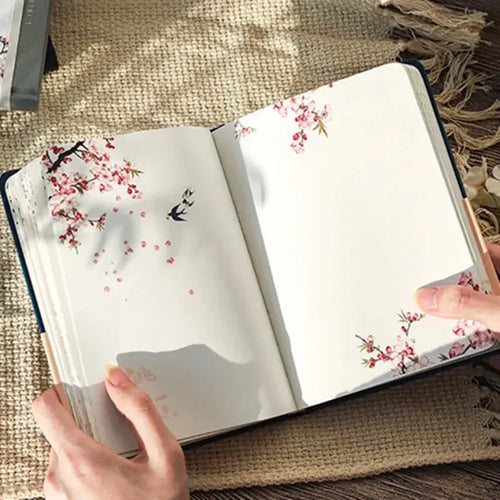 Hardcover Notebook Blossom Design