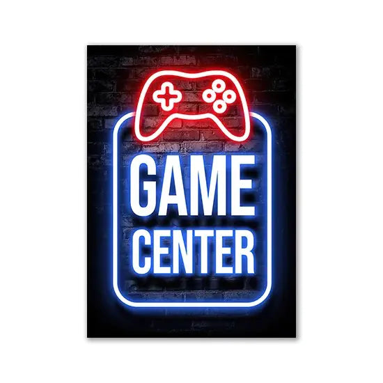 Game Room LED Light Decor